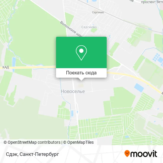Карта Сдэк