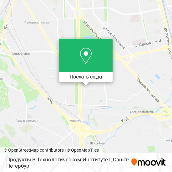 Карта Продукты В Технологическом Институте І