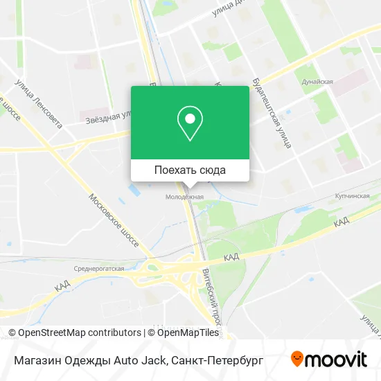 Карта Магазин Одежды Auto Jack