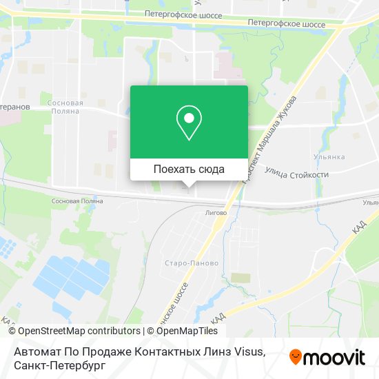 Карта Автомат По Продаже Контактных Линз Visus