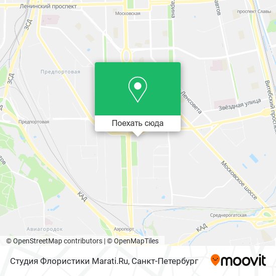 Карта Студия Флористики Marati.Ru