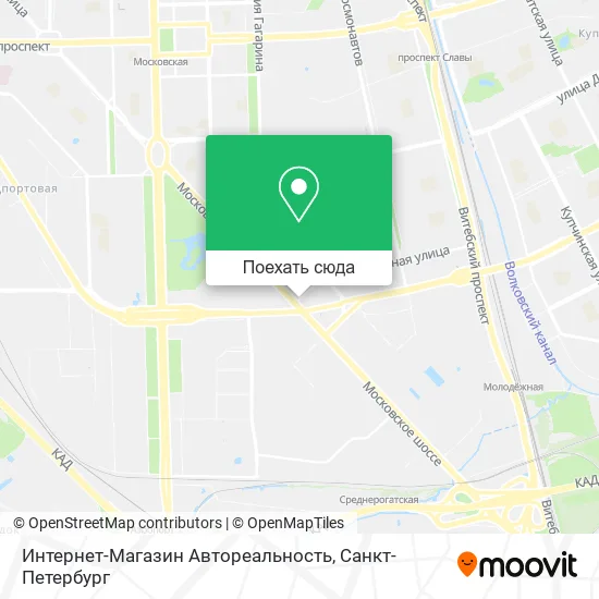 Карта Интернет-Магазин Автореальность