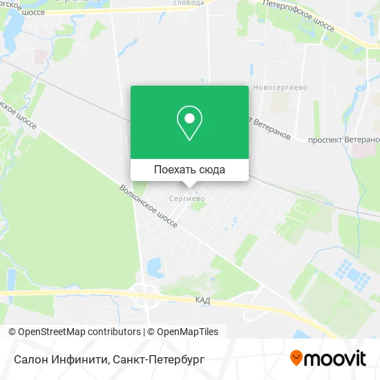 Карта Салон Инфинити