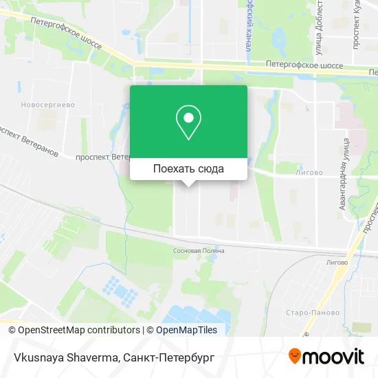 Карта Vkusnaya Shaverma