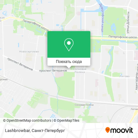 Карта Lashbrowbar