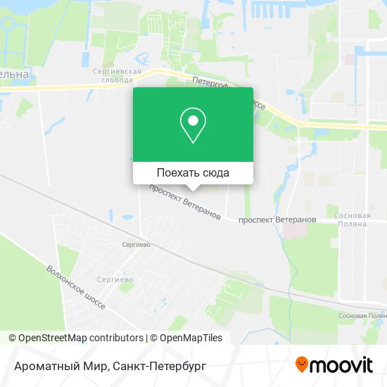 Карта Ароматный Мир