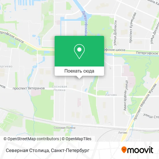 Карта Северная Столица