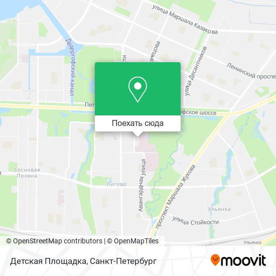 Карта Детская Площадка