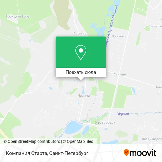 Карта Компания Старта