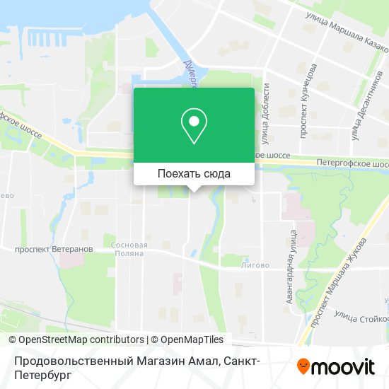 Карта Продовольственный Магазин Амал