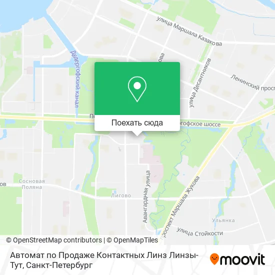 Карта Автомат по Продаже Контактных Линз Линзы-Тут