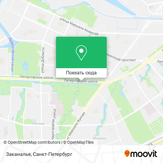 Карта Заканалье