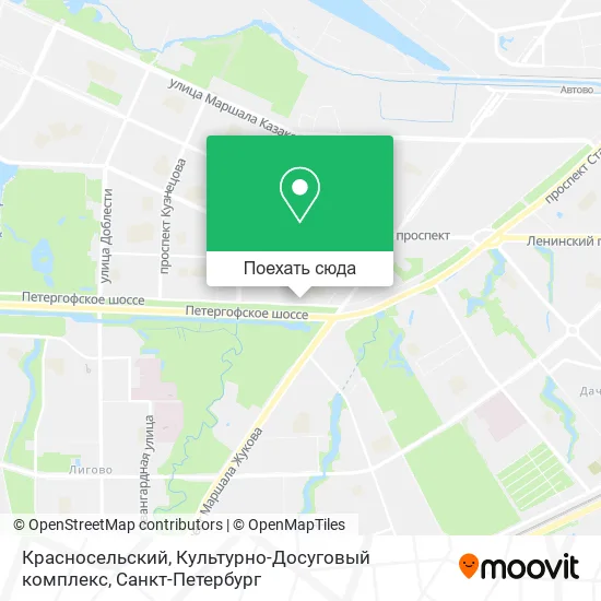 Карта Красносельский, Культурно-Досуговый комплекс