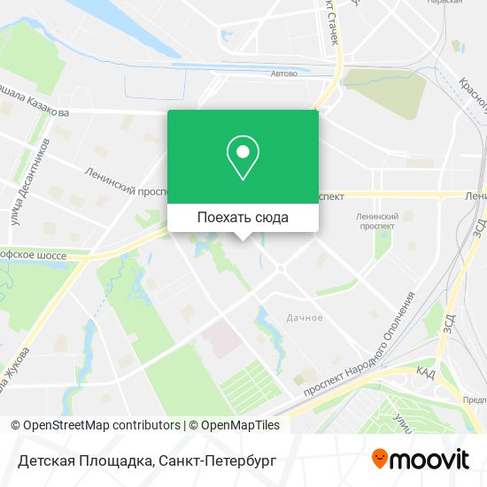 Карта Детская Площадка