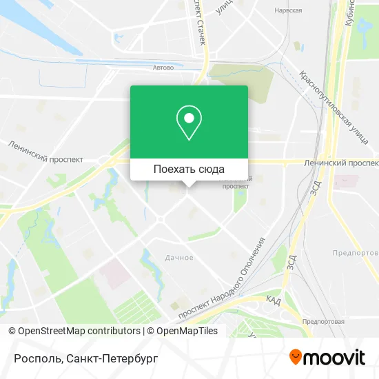 Карта Росполь