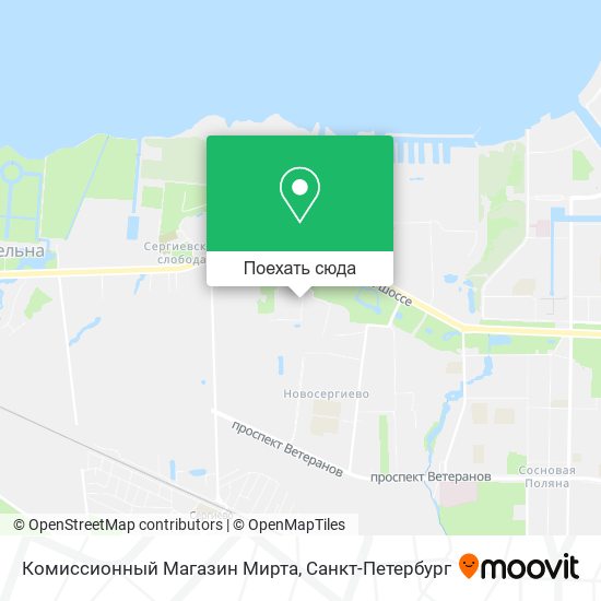 Карта Комиссионный Магазин Мирта
