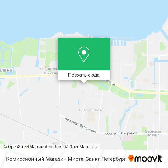 Карта Комиссионный Магазин Мирта