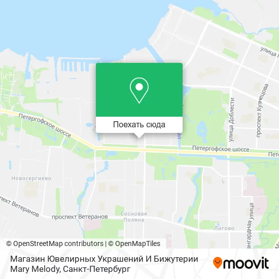 Карта Магазин Ювелирных Украшений И Бижутерии Mary Melody