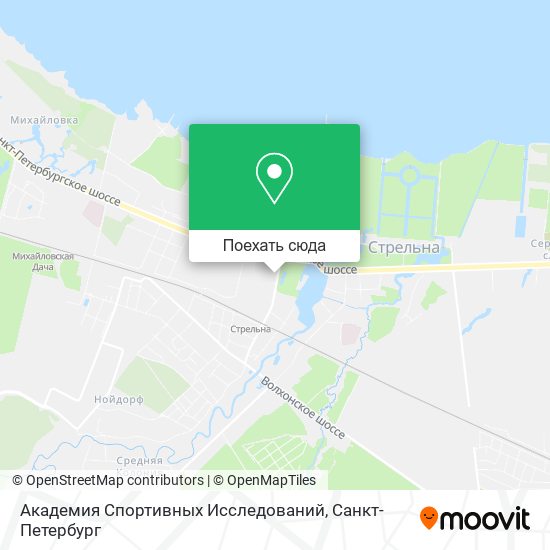 Карта Академия Спортивных Исследований