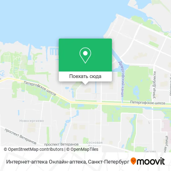 Карта Интернет-аптека Онлайн-аптека