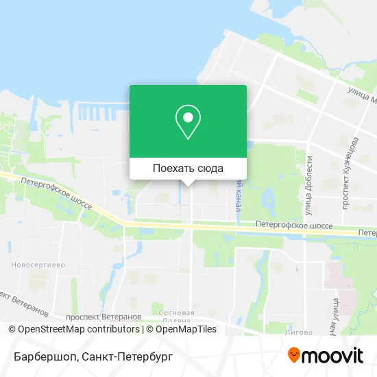 Карта Барбершоп