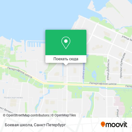 Карта Боевая школа