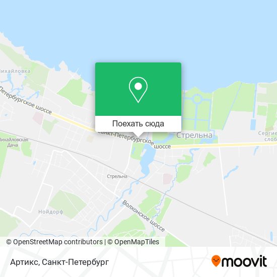 Карта Артикс