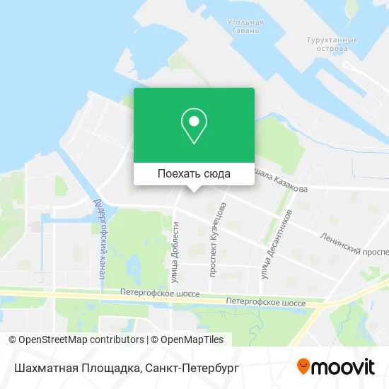 Карта Шахматная Площадка