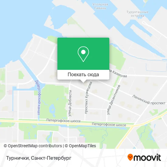 Карта Турнички