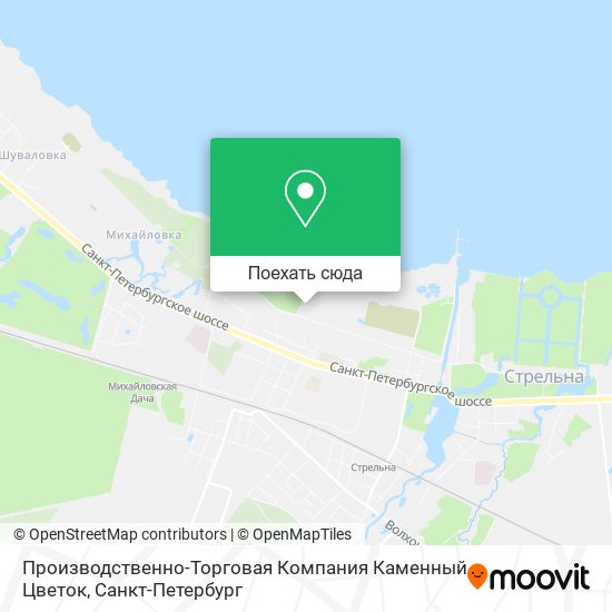 Карта Производственно-Торговая Компания Каменный Цветок