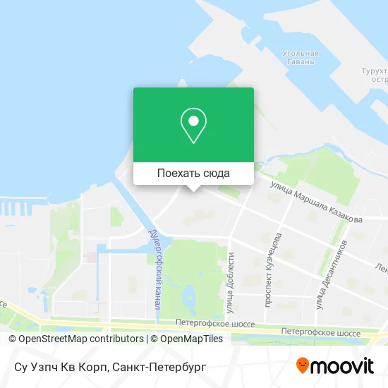 Карта Су Узпч Кв Корп