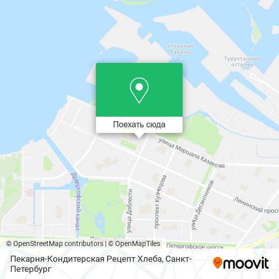 Карта Пекарня-Кондитерская Рецепт Хлеба