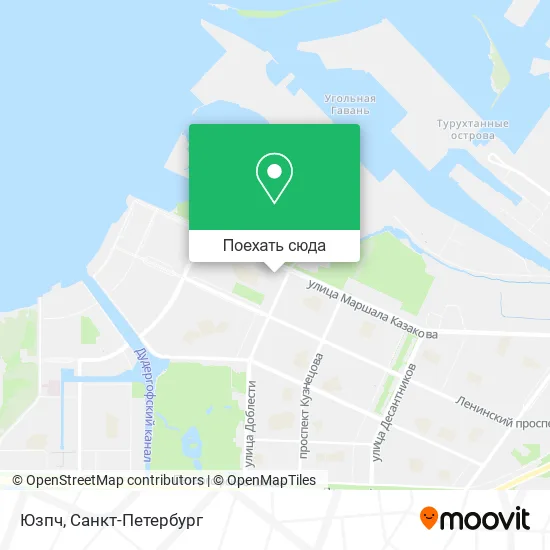 Карта Юзпч