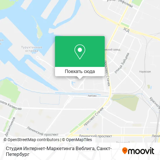 Карта Студия Интернет-Маркетинга Веблига