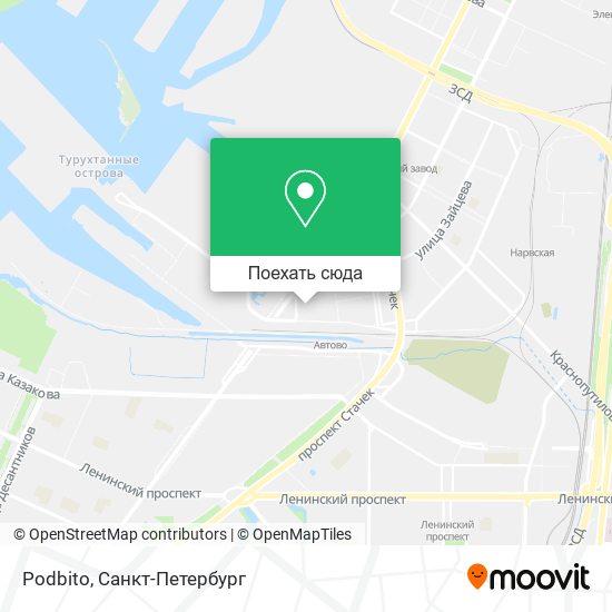 Карта Podbito