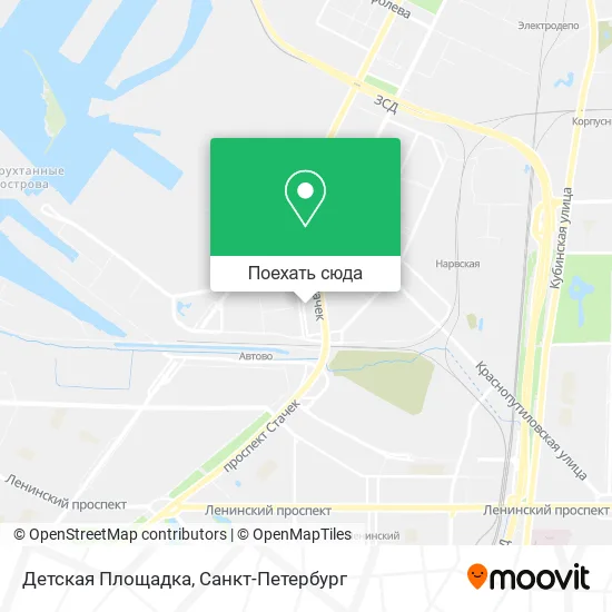 Карта Детская Площадка