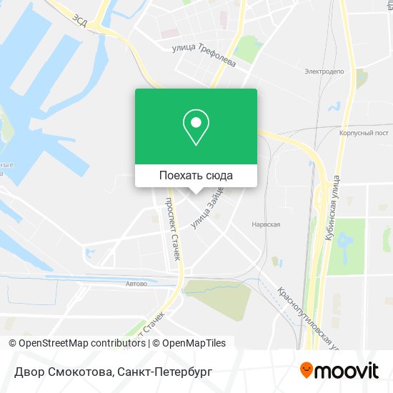 Карта Двор Смокотова