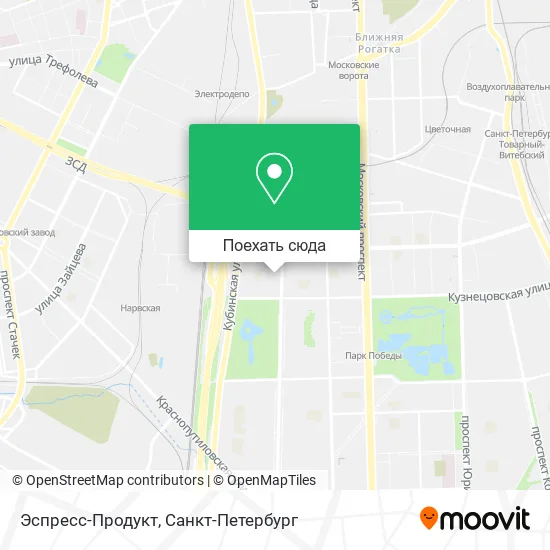 Карта Эспресс-Продукт