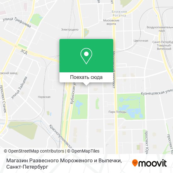 Карта Магазин Развесного Мороженого и Выпечки
