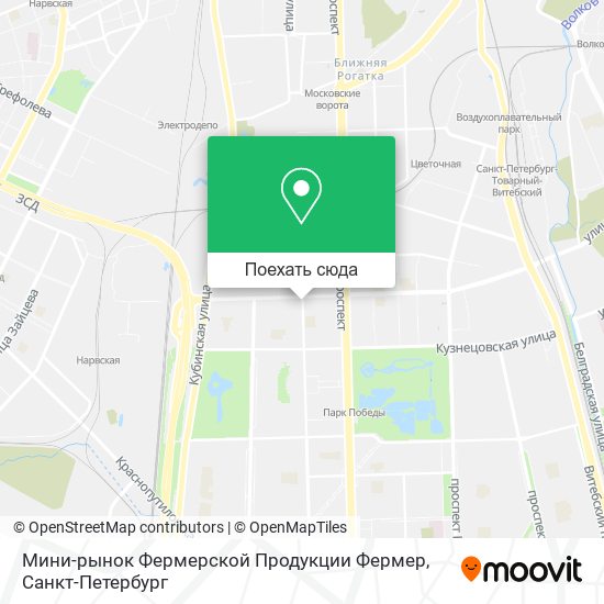 Карта Мини-рынок Фермерской Продукции Фермер