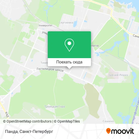 Карта Панда