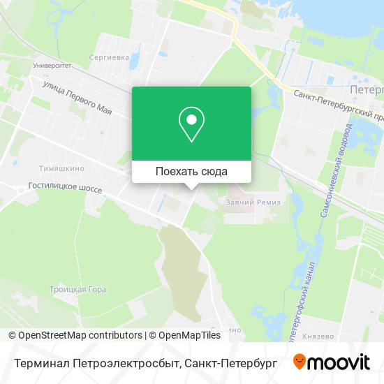 Карта Терминал Петроэлектросбыт