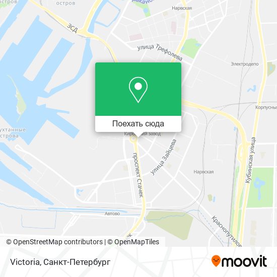 Карта Victoria