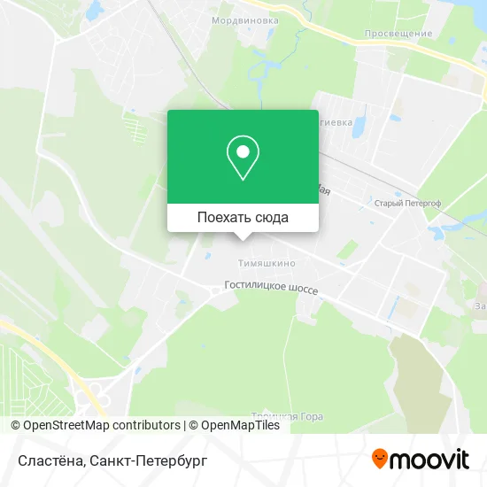 Карта Сластёна