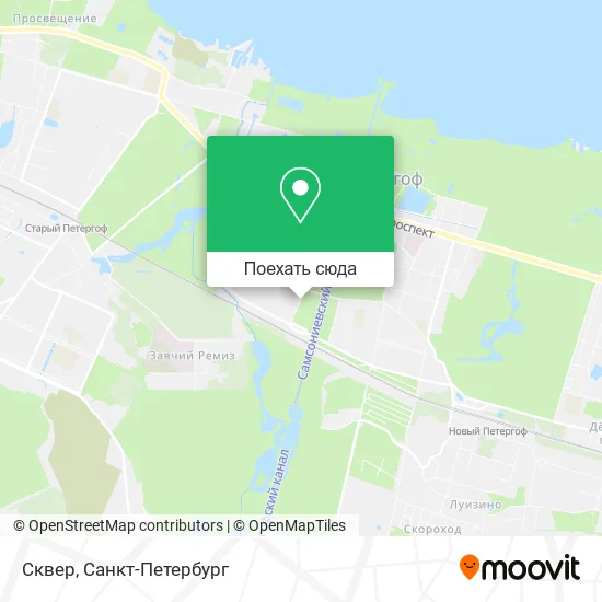Карта Сквер