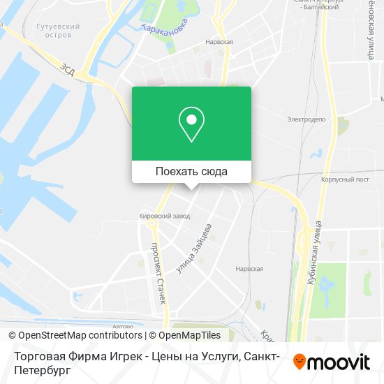 Карта Торговая Фирма Игрек - Цены на Услуги