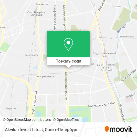 Карта Akvilon Invest Isteat