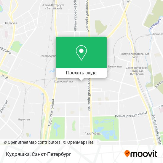Карта Кудряшка