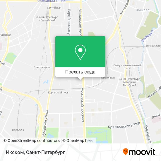 Карта Икском