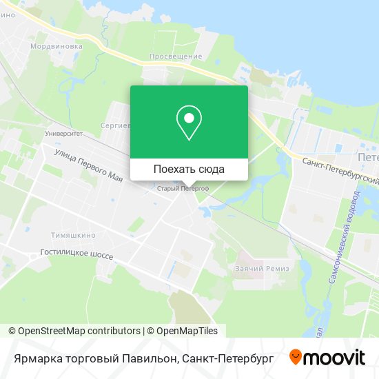 Карта Ярмарка торговый Павильон